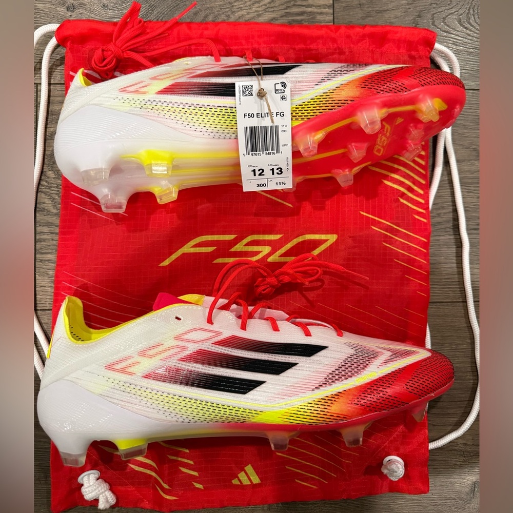 Adidas Adizero F50 Elite FG Pure Victory Pack IE1206 Mens Size 12 New